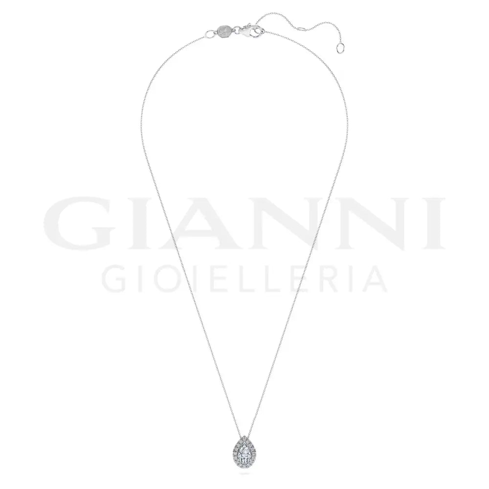 Pendente Swarovski - Solitario halo Eternity - Collane