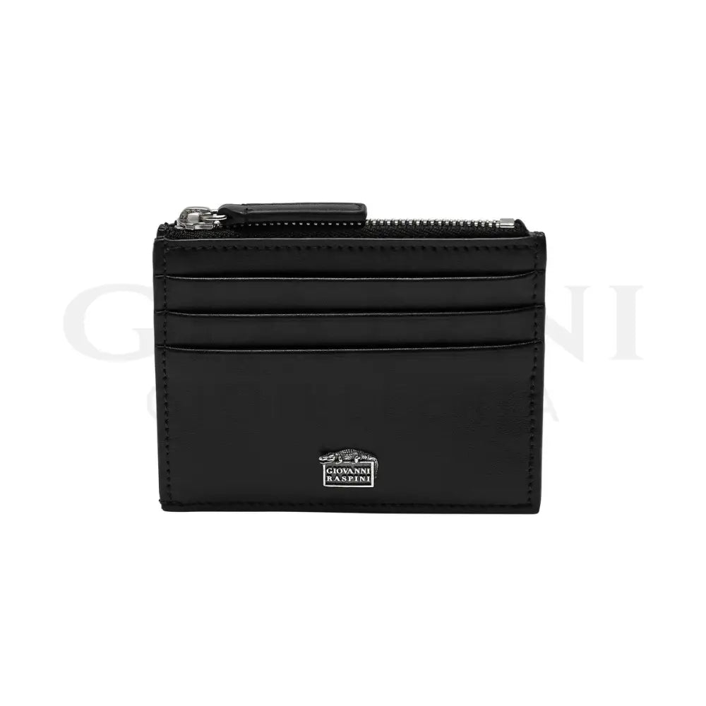 Portacarte Giovanni Raspini - Zip Pelle Liscia - Porta Carte